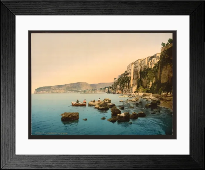 Framed Print : Sorrento by the sea, Naples, Italy Framed Print : Sorrento by the sea, Naples, Italy