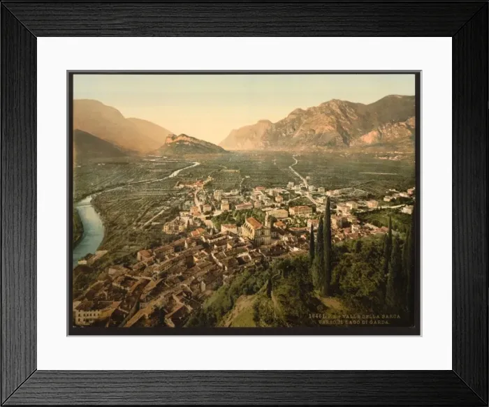 Framed Print : Valley of Sarca, Arco, Lake Garda, Italy Framed Print : Valley of Sarca, Arco, Lake Garda, Italy