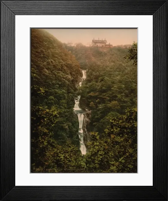 Framed Print : At Devils Bridge, Aberystwith, Wales Framed Print : At Devils Bridge, Aberystwith, Wales