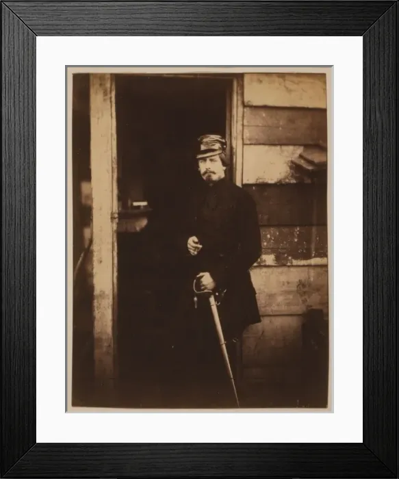 Framed Print : Captain Francis Baring, Fusilier Guards, Deputy Assistant Qu Framed Print : Captain Francis Baring, Fusilier Guards, Deputy Assistant Qu
