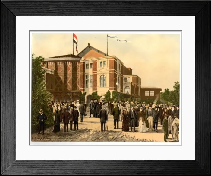 Framed Print : The Buhnen-Festspeilhaus, (i. e. Bayreuth), Bavaria, Germany Framed Print : The Buhnen-Festspeilhaus, (i. e. Bayreuth), Bavaria, Germany