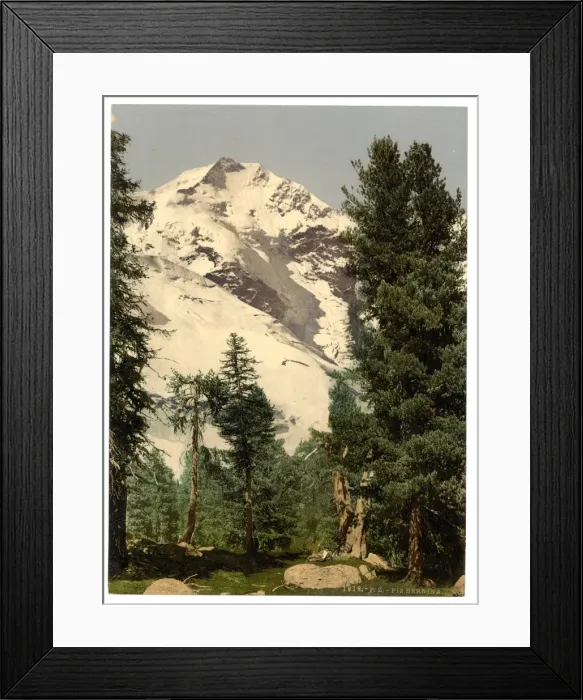 Framed Print : Upper Engadine, Bernina, Grisons, Switzerland Framed Print : Upper Engadine, Bernina, Grisons, Switzerland