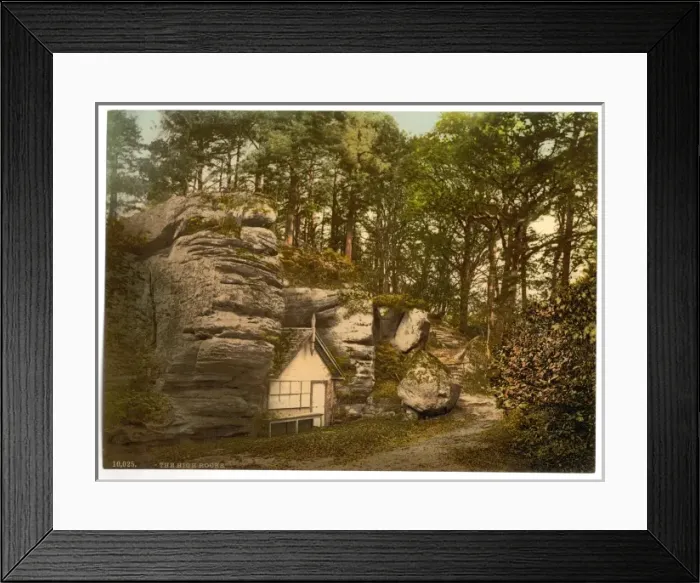 Framed Print : The High Rocks, Tunbridge Wells, England Framed Print : The High Rocks, Tunbridge Wells, England