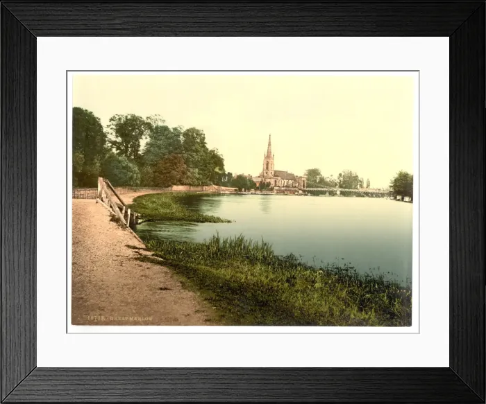 Framed Print : Great Marlow, London and suburbs, England Framed Print : Great Marlow, London and suburbs, England