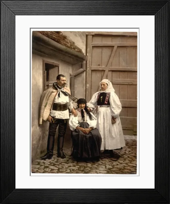 Framed Print : Hammersdorf, Hermmanstadt (i. e. Hermannstadt), Hungary, Aus Framed Print : Hammersdorf, Hermmanstadt (i. e. Hermannstadt), Hungary, Aus
