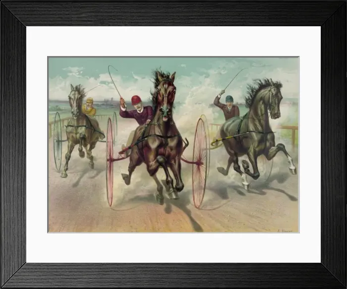 Framed Print : A race for blood Framed Print : A race for blood
