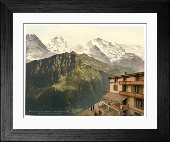 Framed Print : Schynige Platte, Eiger, Monch and Jungfrau, Bernese Oberland Framed Print : Schynige Platte, Eiger, Monch and Jungfrau, Bernese Oberland
