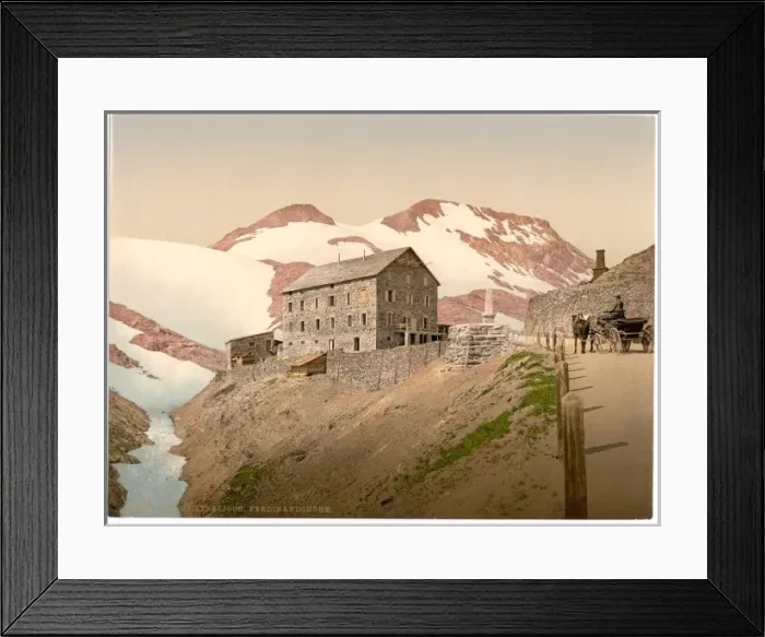 Framed Print : Ortler Territory, Stilfserjoch (i. e. Stilfer Joch), Ferdina Framed Print : Ortler Territory, Stilfserjoch (i. e. Stilfer Joch), Ferdina