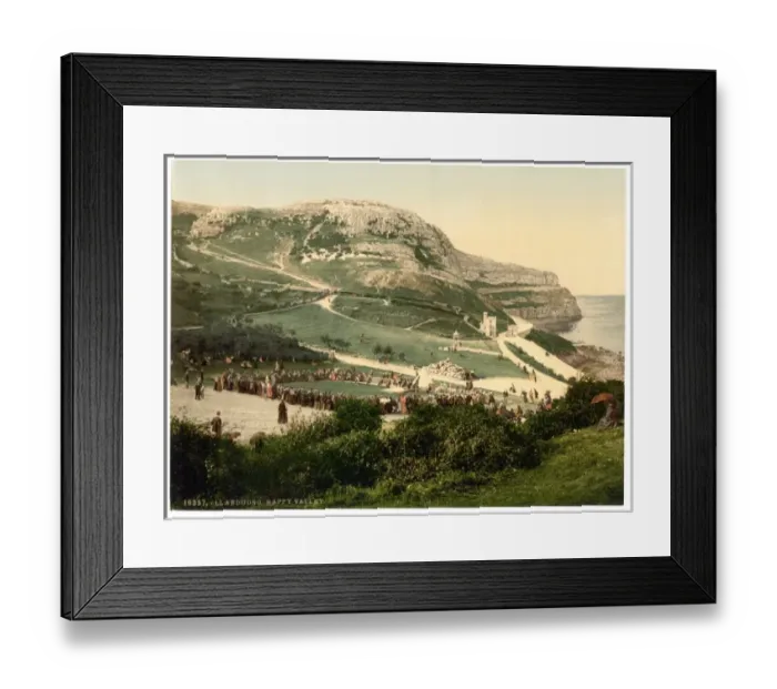 Framed Print : Happy Valley, Llandudno, Wales Framed Print : Happy Valley, Llandudno, Wales