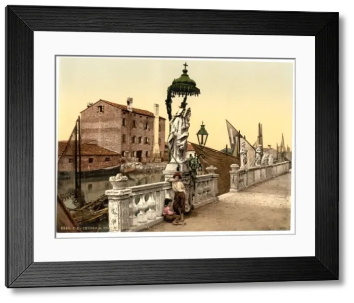 Framed Print : Chioggia--statue of the Madonna, Venice, Italy Framed Print : Chioggia--statue of the Madonna, Venice, Italy