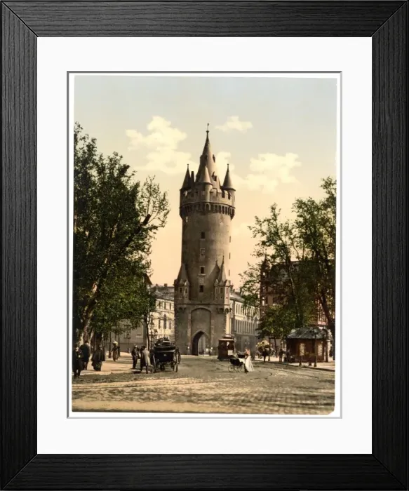 Framed Print : Eschenheimer Gate, Frankfort on Main (i. e. Frankfurt am Main Framed Print : Eschenheimer Gate, Frankfort on Main (i. e. Frankfurt am Main