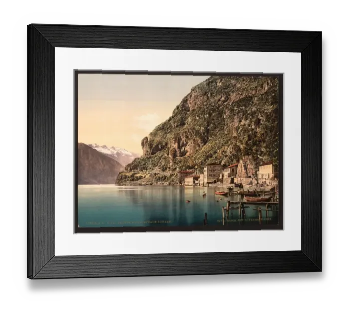 Framed Print : The Ponale Road, Riva, Lake Garda, Italy Framed Print : The Ponale Road, Riva, Lake Garda, Italy
