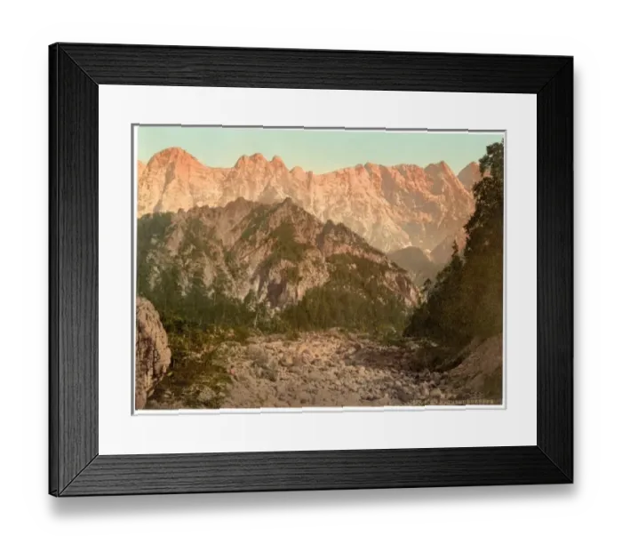 Framed Print : The Hochthor-group (i. e. Hochtor-group), Styria, Austro-Hun Framed Print : The Hochthor-group (i. e. Hochtor-group), Styria, Austro-Hun