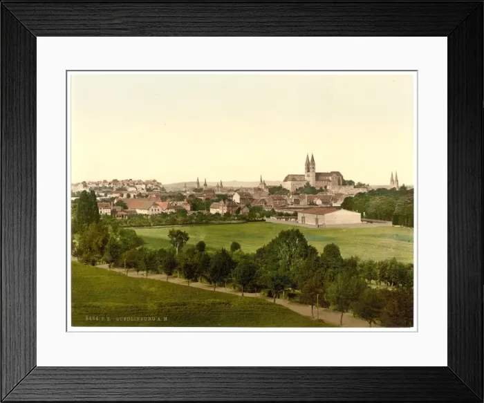 Framed Print : Quedlinburg, Hartz, Germany Framed Print : Quedlinburg, Hartz, Germany