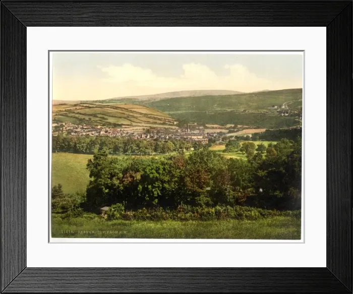 Framed Print : From N. W. Okehampton, England Framed Print : From N. W. Okehampton, England