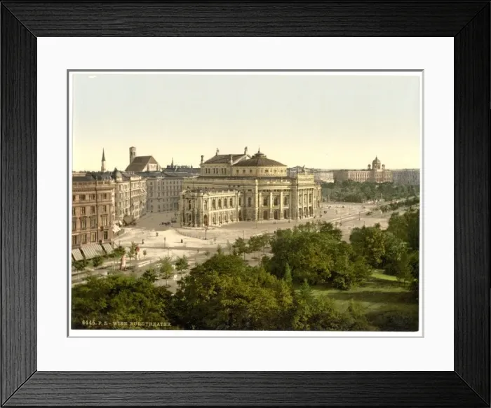 Framed Print : Wien. Burgtheater Framed Print : Wien. Burgtheater
