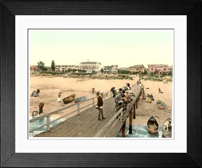 Framed Print : General view, Ahlbeck, Pommeraina sic, Germany Framed Print : General view, Ahlbeck, Pommeraina sic, Germany