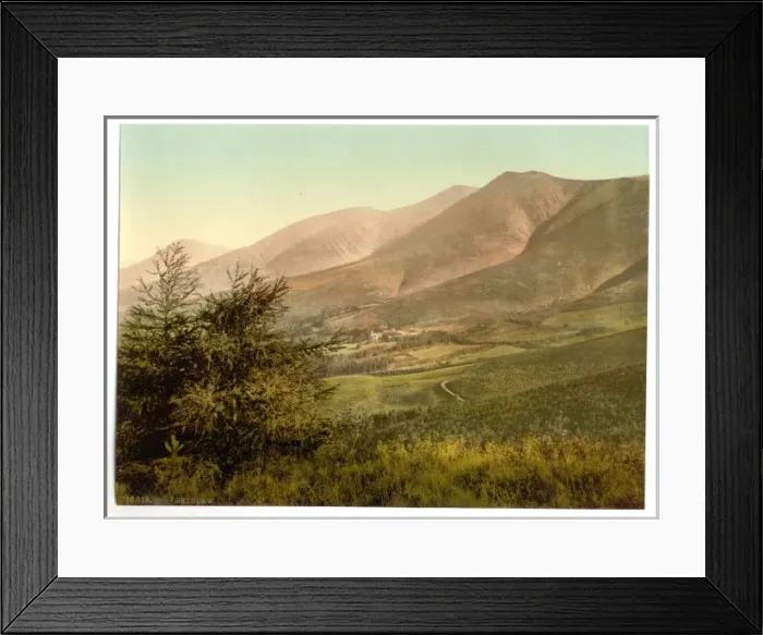 Framed Print : Derwentwater, Skiddaw, from Latrigg, Lake District, England Framed Print : Derwentwater, Skiddaw, from Latrigg, Lake District, England