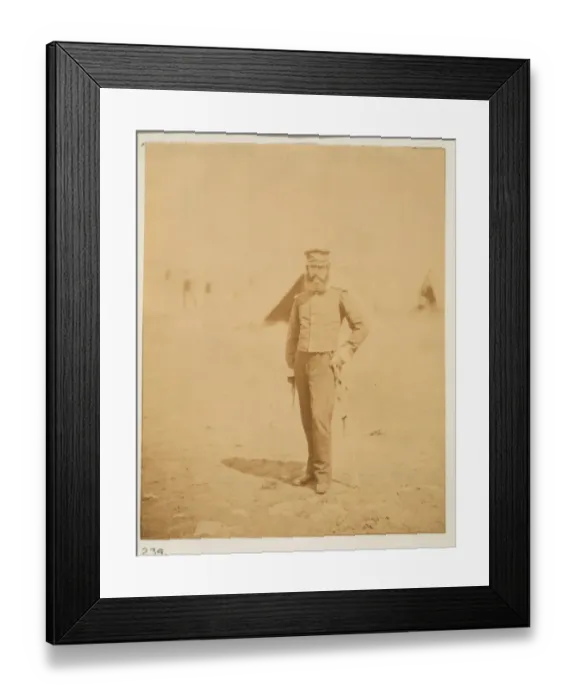 Framed Print : Major Radcliffe, 5th Dragoon Guards Framed Print : Major Radcliffe, 5th Dragoon Guards