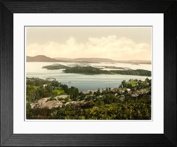 Framed Print : Islands from Luss Quarries, Loch Lomond, Scotland Framed Print : Islands from Luss Quarries, Loch Lomond, Scotland