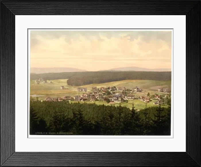 Framed Print : Hahnenklee, Hartz, Germany Framed Print : Hahnenklee, Hartz, Germany