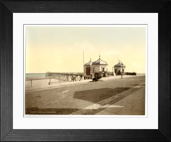 Framed Print : Redcar, the pier, Yorkshire, England Framed Print : Redcar, the pier, Yorkshire, England