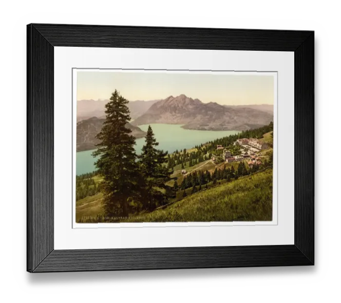 Framed Print : Kaltbad and Pilatus, Rigi, Switzerland Framed Print : Kaltbad and Pilatus, Rigi, Switzerland