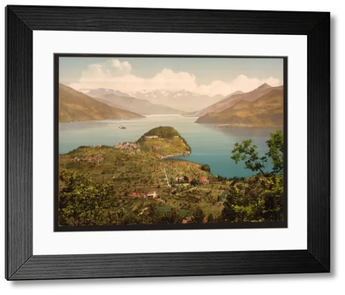 Framed Print : Bellagio, general view, Lake Como, Italy Framed Print : Bellagio, general view, Lake Como, Italy