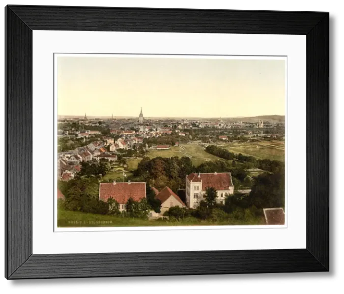 Framed Print : General view, Hildesheim, Hanover, Germany Framed Print : General view, Hildesheim, Hanover, Germany