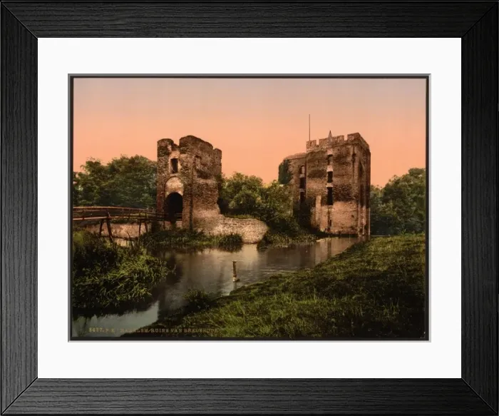 Framed Print : Ruins of Brederode, Haarlem, Holland Framed Print : Ruins of Brederode, Haarlem, Holland