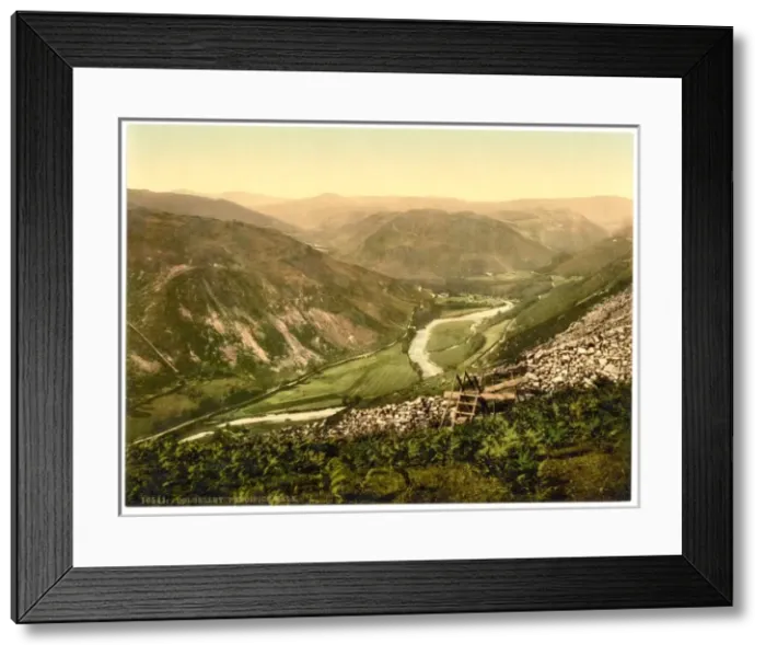 Framed Print : Precipice Walk, Dolgelly (i. e. Dolgellau), Wales Framed Print : Precipice Walk, Dolgelly (i. e. Dolgellau), Wales