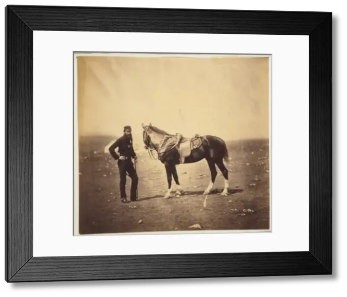 Framed Print : Major Woodford, Rifle Brigade Framed Print : Major Woodford, Rifle Brigade