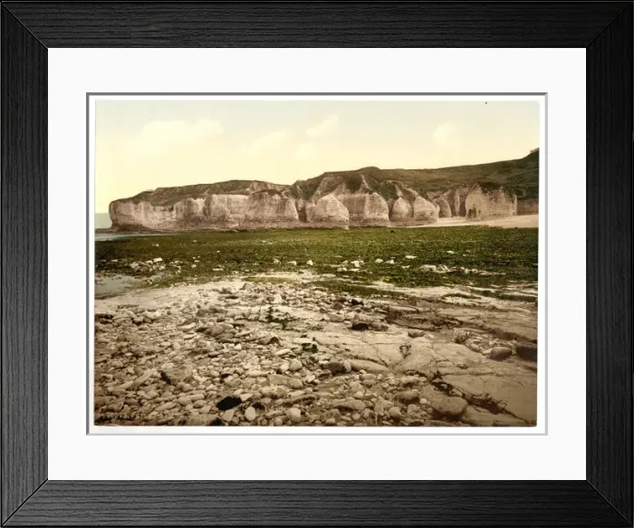Framed Print : Silex Bay, Yorkshire, England Framed Print : Silex Bay, Yorkshire, England
