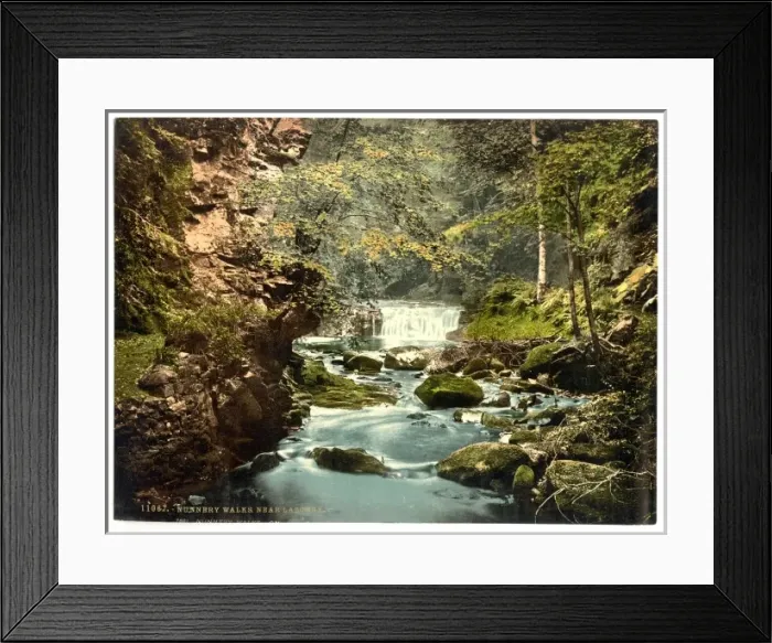 Framed Print : Nunnery Walks, near Lazonby, Lake District, England Framed Print : Nunnery Walks, near Lazonby, Lake District, England
