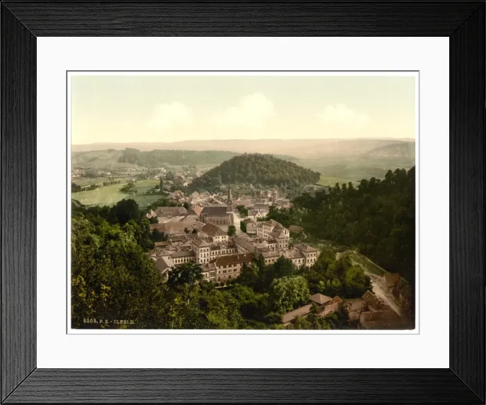 Framed Print : General view, Ilfeld, Hartz, Germany Framed Print : General view, Ilfeld, Hartz, Germany