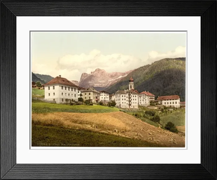 Framed Print : Welschnofen, general view, Tyrol, Austro-Hungary Framed Print : Welschnofen, general view, Tyrol, Austro-Hungary
