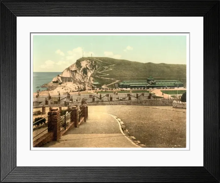 Framed Print : Capstone, from the arcade, Ilfracombe, England Framed Print : Capstone, from the arcade, Ilfracombe, England
