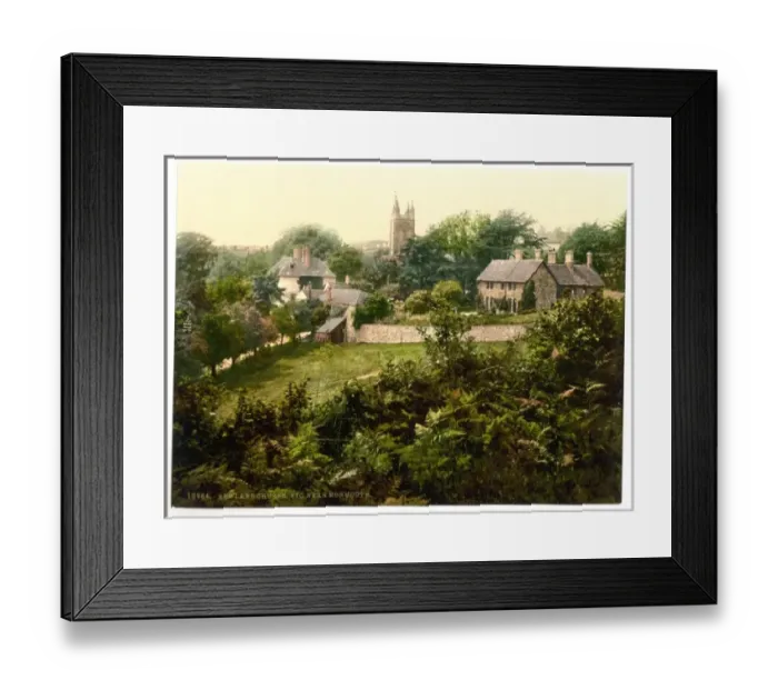 Framed Print : Vicinity of Newland Church, Monmouth, England Framed Print : Vicinity of Newland Church, Monmouth, England