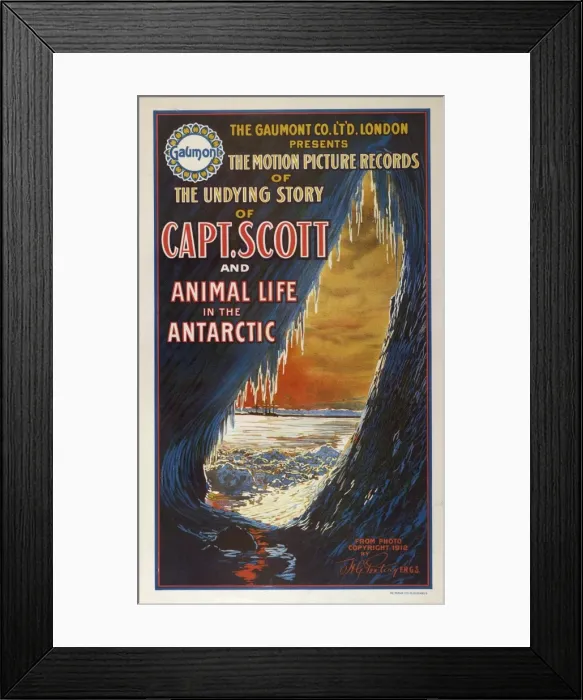 Framed Print : The Gaumont Co. L T D. London presents the motion picture re Framed Print : The Gaumont Co. L T D. London presents the motion picture re