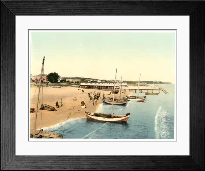 Framed Print : General view, Ahlbeck, Pommeraina sic, Germany Framed Print : General view, Ahlbeck, Pommeraina sic, Germany