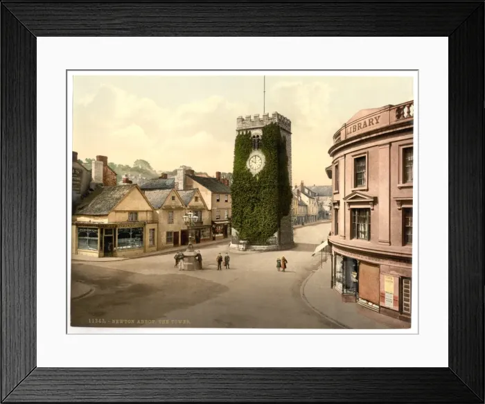 Framed Print : The Tower, Newton Abbott, England Framed Print : The Tower, Newton Abbott, England