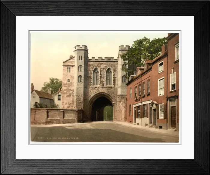 Framed Print : Edgar Tower, Worcester, England Framed Print : Edgar Tower, Worcester, England