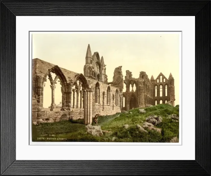 Framed Print : Whitby, the abbey, I. Yorkshire, England Framed Print : Whitby, the abbey, I. Yorkshire, England