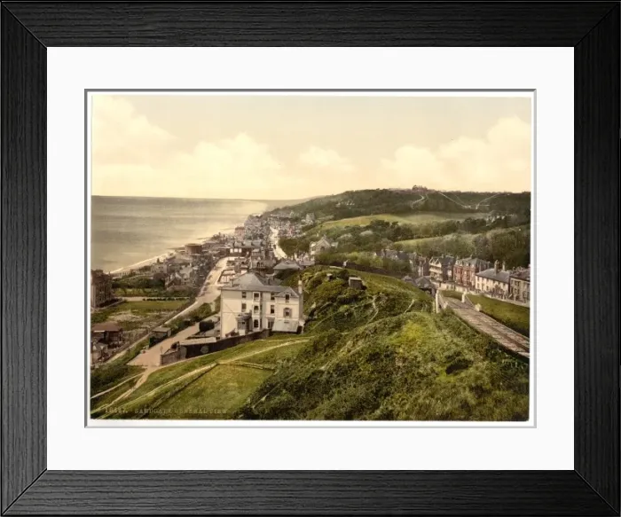 Framed Print : General view, Sandgate, England Framed Print : General view, Sandgate, England