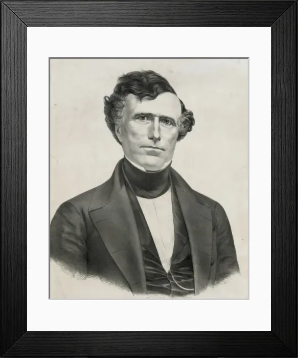 Framed Print : Genl. Franklin Pierce Framed Print : Genl. Franklin Pierce