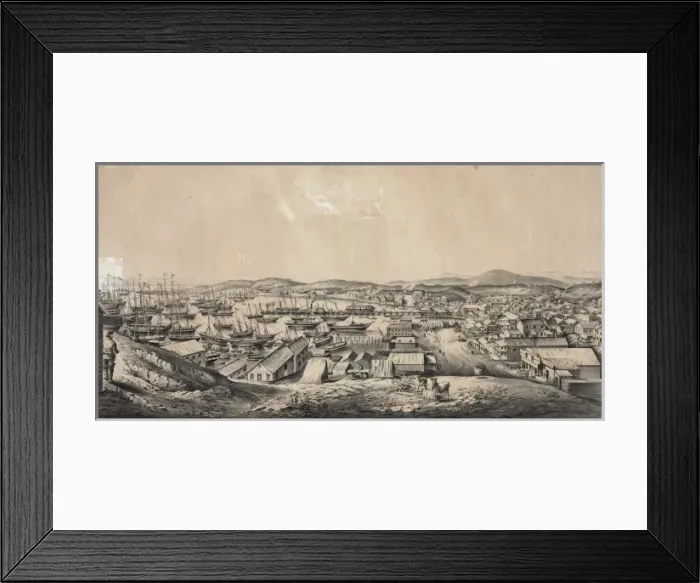 Framed Print : View of San Francisco, California: taken from Telegraph Hill Framed Print : View of San Francisco, California: taken from Telegraph Hill