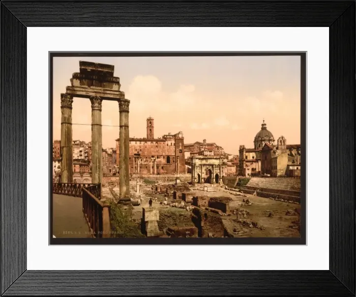 Framed Print : Forum Boario, Rome, Italy Framed Print : Forum Boario, Rome, Italy