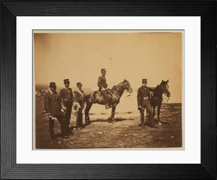 Framed Print : Reverend Mr. Butler & officers of the 47th Regiment Framed Print : Reverend Mr. Butler & officers of the 47th Regiment