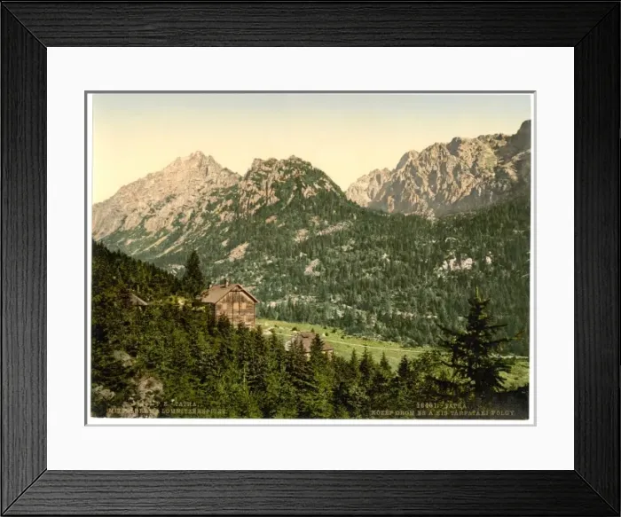 Framed Print : Mittelgrat and Lomnitzer Spitze, Tatra, Austro-Hungary Framed Print : Mittelgrat and Lomnitzer Spitze, Tatra, Austro-Hungary