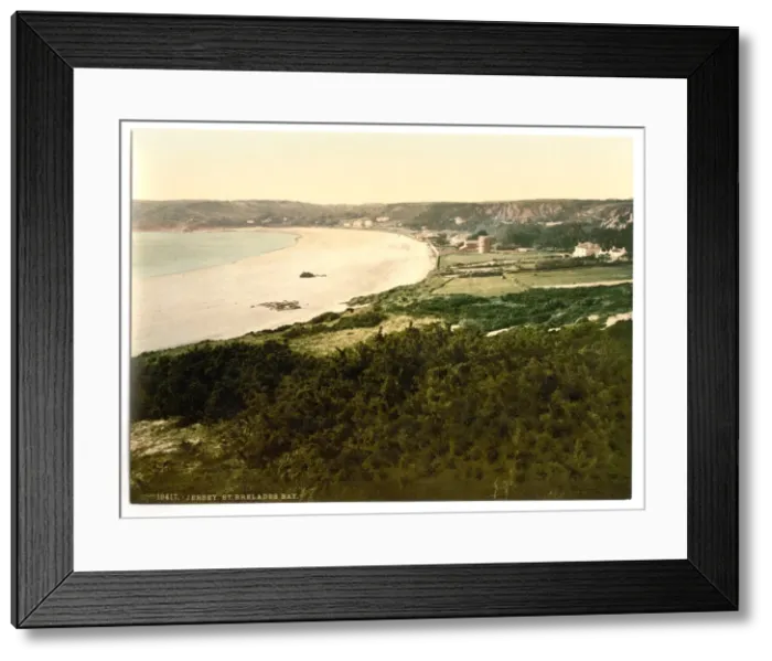 Framed Print : Jersey, Saint Brelades Bay, Channel Islands, England Framed Print : Jersey, Saint Brelades Bay, Channel Islands, England